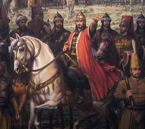 Fatih Sultan Mehmet wallpaper by Mustafa_Savul - 19 - Free on ZEDGE™ Ottoman Empire Wallpaper, Mehmed The Conqueror, Empire Wallpaper, Fall Of Constantinople, Warriors Wallpaper, History Painting, Islamic Artwork, Islamic Paintings, Turkish Art