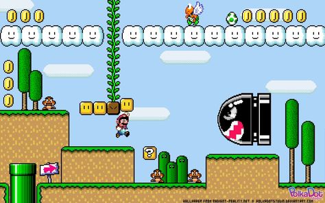 Download hd wallpapers of 30926-super, Mario, World, Retro, Games. Free download High Quality and Widescreen Resolutions Desktop Background Images. Super Mario World Background, Super Mario Laptop Wallpaper, Mario World Background, Super Mario Scene, Super Mario Background, Mario House, Mario Background, Super Mario World Game, Mario Level