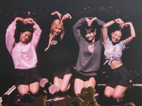 Blackpink Is The Revolution, Pink Tour, Dara Kpop, Blackpink Members, Born Pink World Tour, Black Pink Instagram, Pink Kpop, Blackpink And Bts, Born Pink