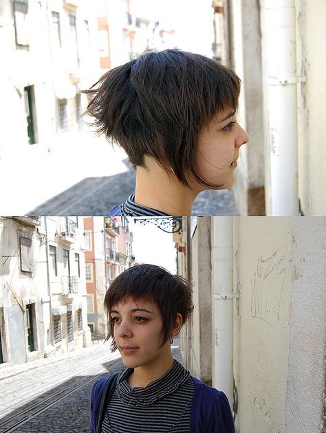 Amelie Haircut, Unusual Hairstyles, 2022 Haircut, Cyberpunk Hair, Hair Reference, Hair Envy, Grunge Hair, Love Hair, Hairstyles Haircuts