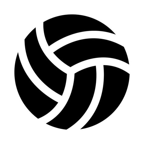 volleyball icon for your website, mobile, presentation, and logo design. Volleyball Ppt Background, Volleyball Background Design, Volleyball Graphic Design, Volleyball Icon, Logo Volleyball, Volleyball Schedule Graphic, Volleyball Vector Graphics, Volleyball Logo, Drawing Bird