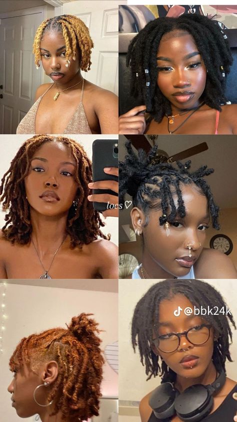 Alt Locs Hairstyles, Alt Locs, 90s Locs Hairstyles, Locs Styles, Locs Hairstyles, Loc Styles, Hair Stuff, Braids For Black Hair, Black Aesthetic