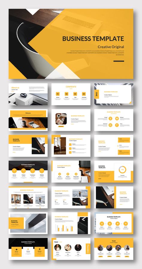 2 in 1 Yellow Blue Professional PowerPoint Template – Original and High Quality PowerPoint Templates Ppt Business Template, Business Powerpoint Design, Business Ppt Templates, Ppt Template Design, Powerpoint Slide Designs, Presentation Design Layout, Powerpoint Layout, Business Presentation Templates, Professional Powerpoint Templates