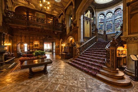 The Carnegie Club at Skibo Castle: Scotland's most exclusive private club | UK | Travel | Luxury London Skibo Castle, Old Mansions Interior, Eilean Donan, Castles Interior, Old Mansions, Scotland Castles, Luxury London, Design Salon, Mansion Interior