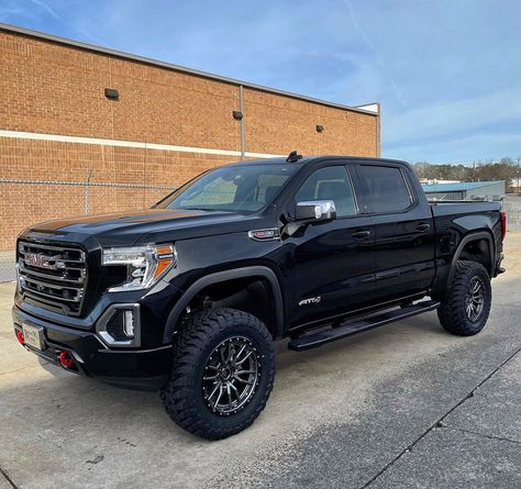 2020 GMC Sierra AT4 equipped with a Fabtech 4” Lift Kit Lifted Sierra 1500, Gmc Sierra At4 Lifted, Gmc At4 Lifted, At4 Gmc, Gmc Sierra Lifted, Gmc At4, Lifted Silverado, Best Pickup Truck, 72 Chevy Truck