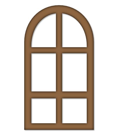 Victorian Attic, Door Drawing, Victorian Windows, Christmas Coloring Sheets, Window Cards, Holiday Clipart, Free Svg Files, Arched Windows, Frame Clipart