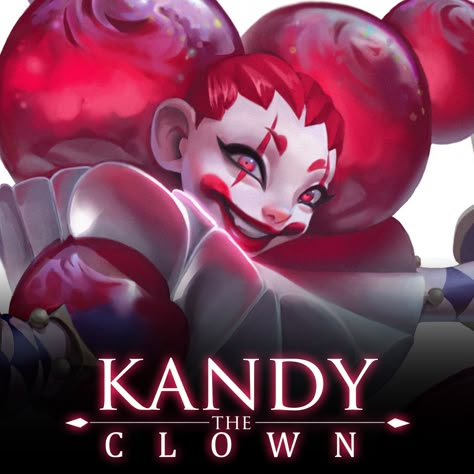 Candy Kingdom, Choi Hee, Food Characters, Imaginary Creatures, Silent Hill Art, Female Clown, Female Knight, Creepy Clown, Friends Characters