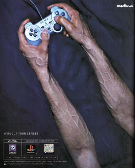 Playstation 2 Ads, Retro Games Poster, Best Ads, Retro Ads, Lost Art, Old Ads, Wipe Out, Old Games, Playstation 2