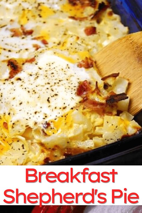 Breakfast Shepherd's Pie, Eggs Bread Breakfast, Breakfast Gumbo, Hobo Breakfast, Sausage And Hashbrown Egg Bake, Breakfast Potpie, Simply Potatoes Recipes Breakfast, Breakfast Meat Recipes, Leftover Chicken Breakfast Recipes