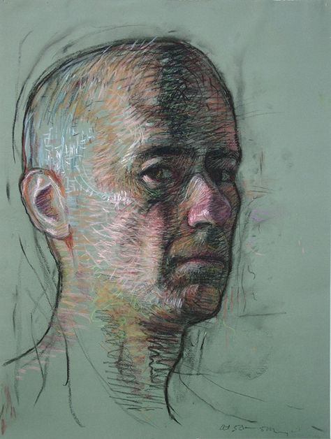 At 50 by Bill Murphy Pastel ~ 26 x 19 Bill Murphy, Paintings And Drawings, Anatomy For Artists, Large Format, Painting & Drawing, 50 %, Art Inspiration, Portfolio, Male Sketch