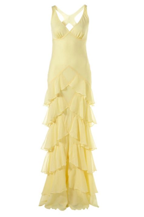 My Top 8 #Pieces from Kate Moss’ New Collection ... → #Fashion #Denim Pale Yellow Maxi Dress, Kate Moss Topshop, Chiffon Lace Dress, Yellow Bridesmaid Dresses, Yellow Maxi Dress, Prom Dresses Yellow, Ruffle Maxi Dress, Prom Dress Inspiration, Grad Dresses