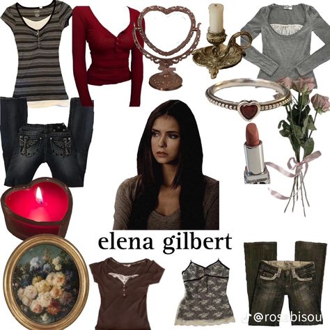 Vampire Diaries Elana From Vampire Diaries Outfits, Movie Fashion Outfits, Girlfriend Clothes, Elena Gilbert Style, Downtown Style, Vampire Diaries Fashion, Twilight Outfits, Pll Outfits, Vampire Diaries Outfits