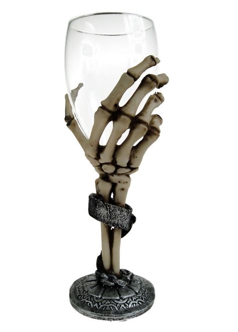 Nemesis Now Claw Goblet - it’d be cool to make a candle with this Gothic Bar, Skeletal Hand, Viking Shop, Vikings Ragnar, Goth Home Decor, The Abyss, The Underworld, Skull Decor, Skeleton Hand