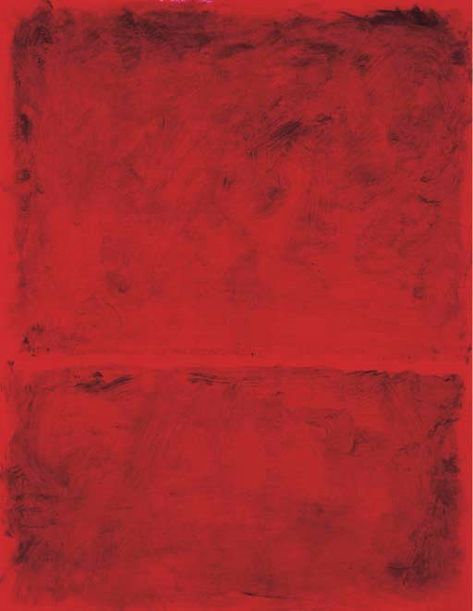 Mark Rothko (1903-1970) Untitled stamped with the Mark Rothko Estate stamp 'Mark Rothko' and numbered with the Estate number 'H1227.68' (on the reverse) acrylic on paper laid down on panel 32½ x 25 1/8 in. (82.5 x 64.1 cm.) Painted in 1968. Mark Rothko Paintings, Rothko Paintings, Rothko Art, Pablo Picasso Paintings, Barnett Newman, Red Painting, Mark Rothko, Contemporary Abstract Art, Colour Field