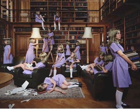 Group Of Women, Purple, Photography, Dresses