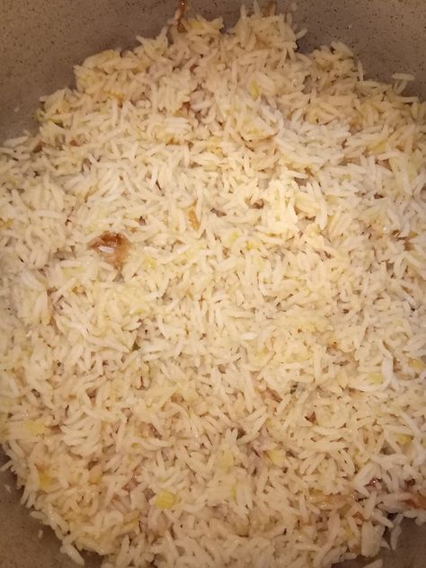 Masoor khichdi Method: In hot oil add chopped onions, let it change its color to brown, add water and salt as per rice and let it boil until the onion retains its color in the water and becomes whitish in color, now add soaked rice and masoor dal and let it cook until done.. Soak Rice Before Cooking, Near East Rice Pilaf Recipe, Hot Oil, Chopped Onions, In Hot, Rice