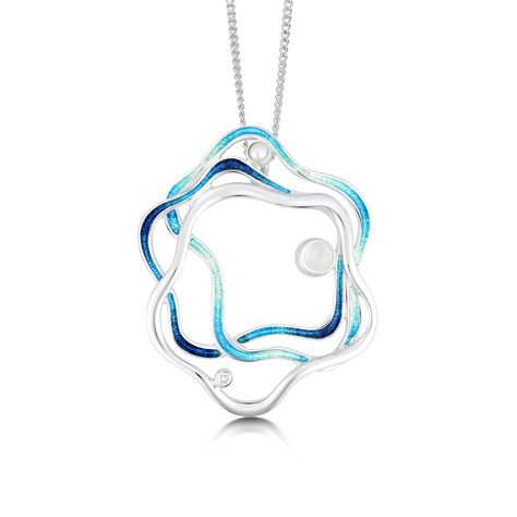 Interlocking Shapes, Ocean Inspired Jewelry, Orkney Islands, Jewelry Design Drawing, Jewellery Sketches, Island Pendants, Diamond Jewelry Designs, Art Nouveau Design, Ocean Inspired