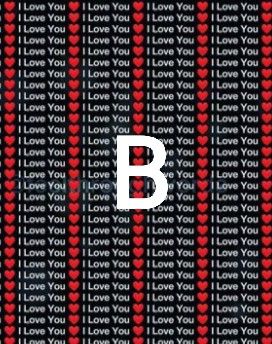 I Heart B, B Letter Images, Cute Messages For Him, H Letter Images, L Wallpaper, Letter Images, Aesthetic Letters, Messages For Him, Cute Messages