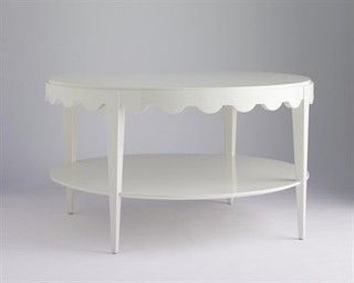 scalloped edge coffee table Scallop Coffee Table, Scalloped Coffee Table, Scallop Table, Traditional Coffee Tables, Jan Showers, Traditional Coffee Table, Best Coffee Grinder, Local Coffee Shop, Coffee Tables For Sale