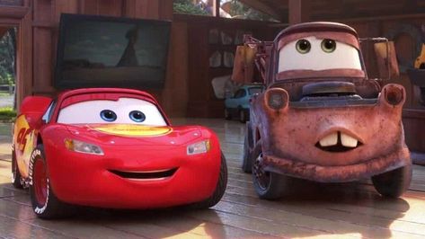 “Cars on the Road” takes place after the events of “Cars 3,” in which Lightning McQueen (Owen Wilson) settled back at Radiator Springs. Now, in this new chapter of his life, he learns that his best friend Mater (Larry the Cable Guy) has a sister named Mato (Dana Powell), and she’s getting married. So, Mater […] Disney Mater, Lightning Mcqueen And Mater, Mcqueen And Mater, Larry The Cable Guy, Cars On The Road, The Cable Guy, Dino Park, Disney Animated Movies, Owen Wilson