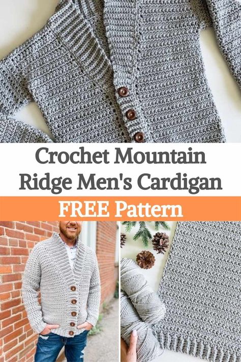 Mens Cardigan Sweater Crochet Pattern, Men Cardigan Crochet Pattern, Men’s Cardigan Crochet, Men's Crochet Cardigan Free Pattern, Mens Sweater Crochet Pattern Free, Crochet Mens Cardigan Pattern Free, Mens Crochet Sweater Pattern Free, Mens Crochet Cardigan, Crochet Cardigan For Men