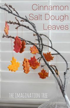 Cinnamon Salt Dough, Imagination Tree, Leaf Ornament, Fall Crafts Diy, Fall Crafts For Kids, Autumn Crafts, Fall Projects, Salt Dough, Seasonal Crafts