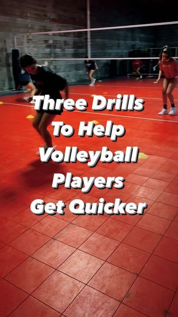 Volleyball Drills To Improve Hitting, Volleyball Hustle Drills, Move Your Feet Volleyball Drills, Volleyball Transition Drills, Ds Volleyball Drills, Middle School Volleyball Tryout Tips, Volleyball Footwork Drills, Volleyball Conditioning Drills, Volleyball Passing Drills For Beginners