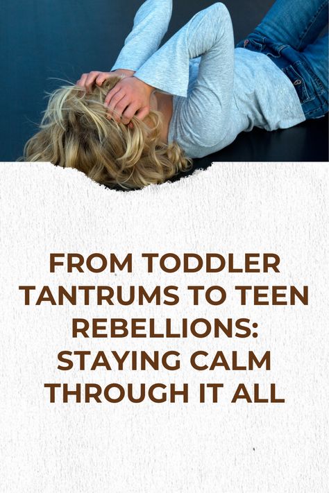 Parenting through tantrums and teen rebellions? Discover loving ways to stay calm and connected with your kids. 🌟 #ParentingTips #MomLife #StayCalm #MamaKnowsItAll Patience And Love, Staying Calm, Toddler Tantrums, Tantrums Toddler, Stay Calm, Parenting Hacks, Mom Life, Parenting