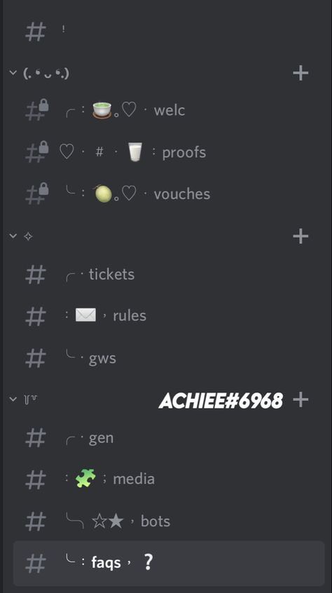 tags : NF2U, DNS, Discord, Layout, Aesthetic, Minimal, Inspo, Idea Discord Server Inspo Channels, Aesthetic Discord Channels, Minimalist Discord Server, Discord Server Design, Aesthetic Discord Channel Ideas, Discord Server Templates Aesthetic, Discord Channels Aesthetic, Fonts For Discord, Discord Server Layout Ideas