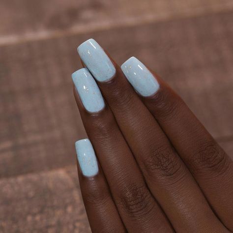 Very Light Blue Nails, Light Blue Sparkle Nails, Light Baby Blue Nails, Soft Blue Nails, Light Blue Nails Acrylic, Grandma Nails, Baby Blue Chrome Nails, Pale Blue Nails, Dusty Blue Nails