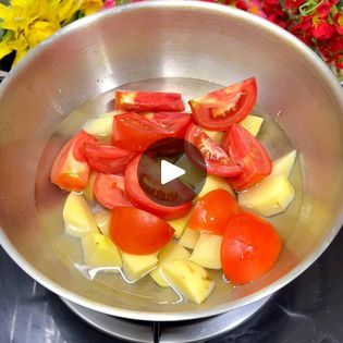 353K views · 3.1K reactions | Mouthwatering Potato and Tomato Recipe 😍👌🏻 | Mouthwatering Potato and Tomato Recipe 😍👌🏻

#recipes #cooking #yum #tasty #fb #Fyp #Post #Healthy #Lunch #dinner #potato #tomato #bangladesh #India... | By Parama's Foodbook | Facebook Potatoes Tomatoes Recipe, Potato Tomato Recipe, Tomato Recipes Healthy, Healthy Lunch Dinner, Tomato Recipe, Potato Onion, Tomato Recipes, Potato Recipes, Healthy Lunch