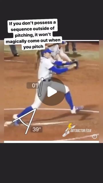 FootDoctor Esia⚡️™️ on Instagram: "Pitching l Delayed Knee Extension 🥎 #pitching #softball #acceleration #training #softball" Softball Equipment List, Pitching Drills Softball, Softball Pitching Videos, Pitching Softball, Softball Pitching Drills, Pitching Drills, Softball Pitching, Softball Players, Drills