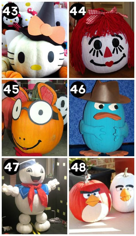 150 Pumpkin Decorating Ideas | The Dating Divas Raggedy Ann Pumpkin, Raggedy Ann Pumpkin Painting, Pumpkins Based On Kids Books, Book Based Pumpkin Decorating, Storybook Pumpkin Ideas, Pumpkins Decorated, Decorated Pumpkin, Story Book Pumpkin, Decorating Pumpkins