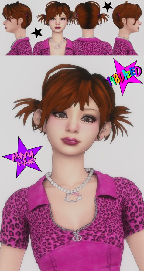 Sims 4 Cc Hair Spiky, Sims 4 Punk Hair Maxis Match, Sims 4 Blue Hair, Gorillaz Sims 4 Cc, Sims 4 Punk Hair Cc, Sims 4 Cc Dyed Hair, Sims 4 Punk Cc, Liberty Spikes, Harajuku Hair