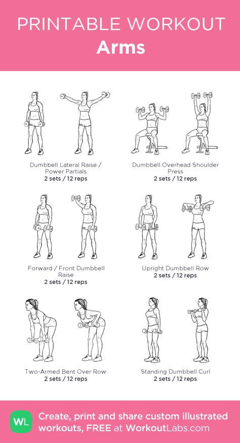 Arms – my custom workout created at WorkoutLabs.com • Click through to download as printable PDF! #customworkout Printable Upper Body Workout, Arm Workout Circuit, Arm Workout Women Gym, Arms Workout Women, Workout Routines At The Gym, Upper Body Workout At Gym, Armday Workout, Upper Body Workout Gym, Arm Day Workout