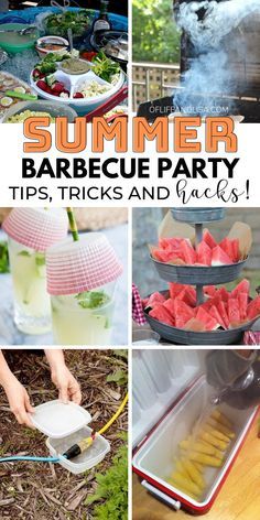 Beginning Of Summer Party, Summer Barbecue Party, Summer Party Hacks, Party Tips And Tricks, Teenage Party, Bbq Birthday Party, Bbq Birthday, Cookout Party, Tent City