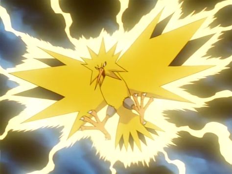 Zapdos Pokemon, Vine Whip, Rocket Leaves, Pokemon Original, Mythical Pokemon, All Anime Characters, Anime Animation, Team Rocket, Cool Pokemon