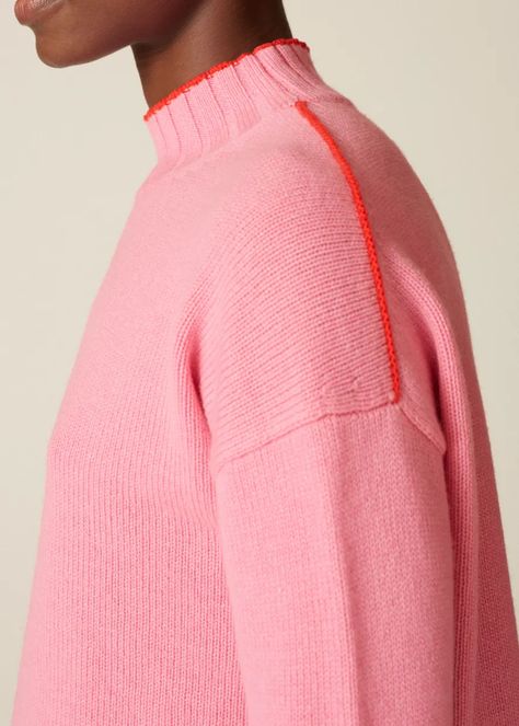 Sweaters and Cashmere | Flattering womenswear | ME+EM Knitwear Details, Knitwear Trends, Knitwear Inspiration, Knitwear Fashion, Design History, Knitwear Design, Persimmon, Knitting Inspiration, Fashion Details