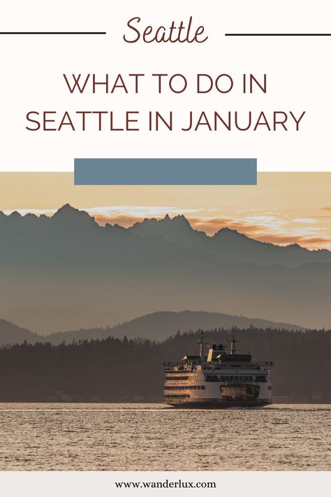 Visiting Seattle in January? Don't let a little rain slow you down. We have a full guide to visiting Seattle in January, written by a local with insider tips and the best activities for families, couples, and solo travelers. Seattle Things To Do In Winter, Seattle In January, Seattle Winter, Visiting Seattle, Things To Do In Winter, Seattle Aquarium, Woodland Park Zoo, Seattle Art Museum, Visit Seattle