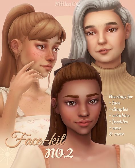 The Sims 4 Skin, Sims 4 Body Mods, Face Kit, Sims 4 Cc Skin, Tumblr Sims 4, Sims 4 Mm, Sims4 Clothes, Sims 4 Cas, Sims 4 Cc Finds