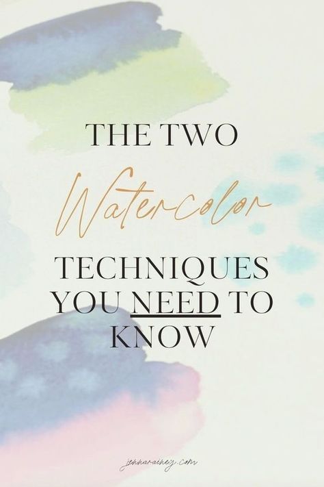 This free video tutorial breaks down the steps for creating stunning effects and textures that can transform your artwork. Learn about wet-on-wet and wet-on-dry watercolor brush techniques through easy-to-follow instructions and tips that will improve your watercolor painting skills. Learning Watercolor, Watercolor Techniques Tutorial, Brush Techniques, Basic Watercolor, Watercolor Supplies, Learn Watercolor Painting, Painting Skills, Quirky Humor, Art Therapy Projects