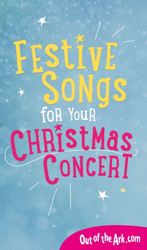 Perfect for Christmas concerts at schools and churches, our selection of Christmas songbooks have everything from traditional Christmas carols, to more modern songs about Christmas shopping and Christmas dinner.  #ChristmasSongs #ChristmasMusic #SongsforChristmas Music for Christmas, School Assemblies, Carol Concerts, Out of the Ark Music Elementary Christmas Concert Ideas, Christmas Concert Ideas For Kids, Elementary Christmas Concert, Drama Club Ideas, Childrens Ministry Christmas, Songs For Christmas, Christmas Concert Ideas, Christmas Songs For Kids, Christmas Plays