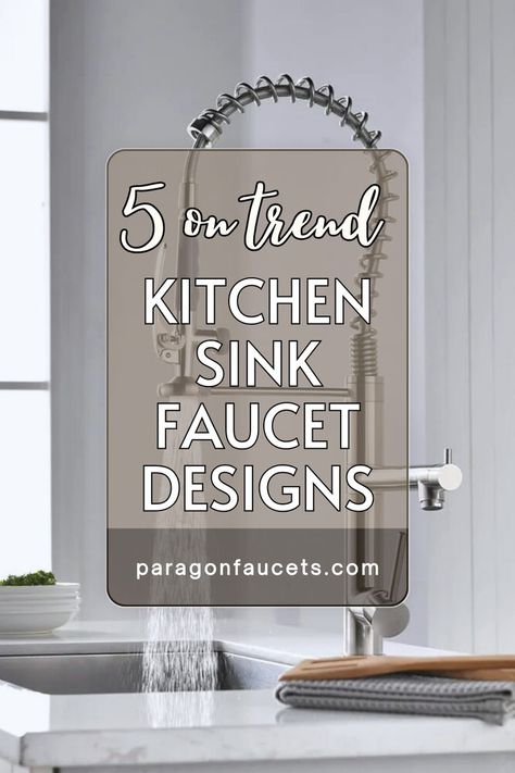 Looking to give your kitchen a fresh, sleek look? A modern kitchen faucet can instantly elevate the style of your space. From minimalist designs to smart features, the best modern kitchen faucets offer both beauty and functionality. Whether you're renovating or just want a quick update, these faucets are sure to impress. Modern Kitchen Faucets, Touch Kitchen Faucet, Best Kitchen Faucets, Smart Faucet, Modern Kitchen Faucet, Modern Kitchen Sinks, Kitchen Faucet With Sprayer, Faucet Design, Kitchen Faucets