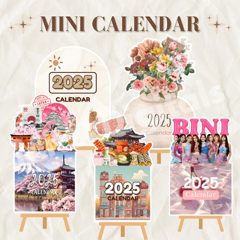 2025 MINI DESK CALENDAR  | 10 Designs Desk Calendar Design, Calendars 2024, Mini Desk Calendar, Calendar Designs, Mini Calendars, Mini Desk, Taylored Expressions, Desk Calendar, Advent Calendars