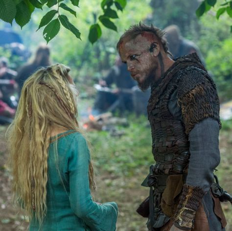 Helga and Floki, Vikings Rhaella Targaryen, List Of Tv Shows, Vikings Season 4, Vikings Travis Fimmel, Gustaf Skarsgard, Vikings Show, Vikings Season, Viking Series, Vikings Tv Show