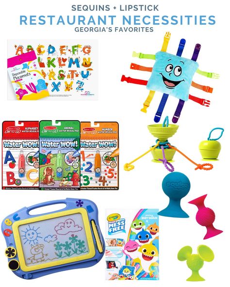 Toys For Restaurants, Restaurant Bags For Toddlers, Restaurant Busy Bag Toddlers, Restaurant Activities For Toddlers, Toddler Restaurant Kit, Restaurant Activities For Kids, Restaurant Kids Activities, Toddler Entertainment, Restaurant Kit