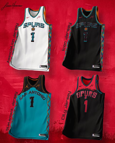 Cool Basketball Jerseys, Best Nba Jerseys, Best Basketball Jersey Design, Basketball Logo Design, Basketball Jersey Design, Jersey Basket, Spurs Basketball, Bullet Designs, Basketball Uniforms Design