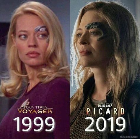 Star Trek Star Trek Meme, Star Trek Borg, Star Trek Actors, Seven Of Nine, Star Trek Crew, Star Trek Cast, Jeri Ryan, Star Trek Funny, Star Trek Series