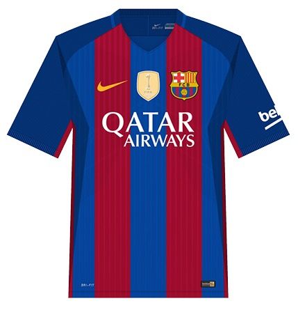 Barcelona home shirt for 2016-17. Barcelona 2016, Barcelona Shirt, Barcelona Home, Barcelona Jerseys, Frozen Sisters, Fc Barcelona, Barcelona, Frozen, Sports Jersey