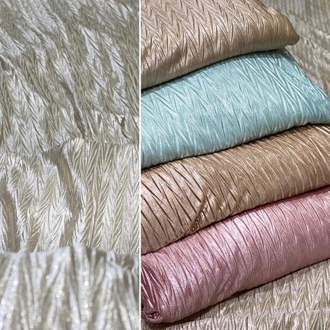 FABRIC Forever on Instagram: “Crushed imported lykra fabrics ₹450/- per meter 56” For dresses, sarees, gowns, lehenga , etc” Crushed Fabric Dress, Crush Fabric Dress, Crush Fabric, Fabric Forever, Dress Fabric, Indian Fashion, Lehenga, Kitchens, Saree